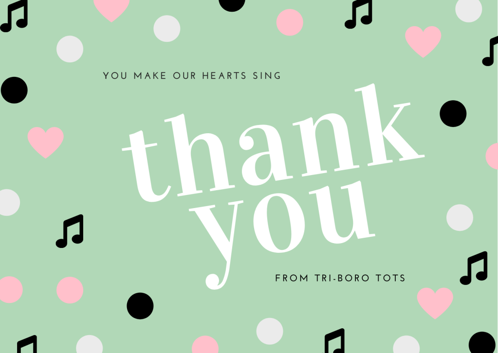 Tri-Boro Tots raises $1,000 towards startup&nbsp;costs!